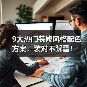 9大热门装修风格配色方案,装对不踩雷!(图3) 9大热门装修风格配色方案,装对不踩雷!(图3)