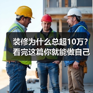 装修为什么总超10万?看完这篇你就能做自己的“装修总指挥”(图4) 装修为什么总超10万?看完这篇你就能做自己的“装修总指挥”(图4)