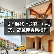 2个装修“遮丑”小技巧,简单便宜易操作(图1) 2个装修“遮丑”小技巧,简单便宜易操作(图1)