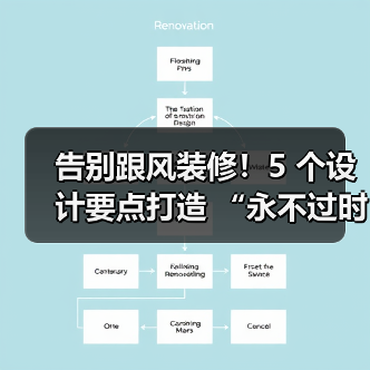 告别跟风装修!5 个设计要点打造 “永不过时” 的家(图2) 告别跟风装修!5 个设计要点打造 “永不过时” 的家(图2)