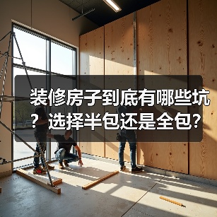 装修房子到底有哪些坑？选择半包还是全包？（图3）