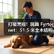 打破常规！瑞典 Fyrtornet：51.5 米全木结构办公楼，混凝土仅用在地基