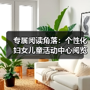 专属阅读角落:个性化妇女儿童活动中心阅览室桌椅设计(图1) 专属阅读角落:个性化妇女儿童活动中心阅览室桌椅设计(图1)