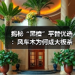 揭秘“黑檀”平替优选:风车木为何成大板茶桌高端材质新宠?(图1) 揭秘“黑檀”平替优选:风车木为何成大板茶桌高端材质新宠?(图1)