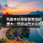 风靡木材与家装市场的唐木:凭何成为大众优选材种?(图2) 风靡木材与家装市场的唐木:凭何成为大众优选材种?(图2)