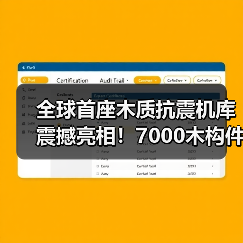 全球首座木质抗震机库震撼亮相!7000木构件+25万颗螺丝(图1) 全球首座木质抗震机库震撼亮相!7000木构件+25万颗螺丝(图1)
