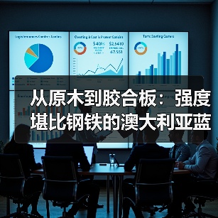 从原木到胶合板:强度堪比钢铁的澳大利亚蓝桉木(图2) 从原木到胶合板:强度堪比钢铁的澳大利亚蓝桉木(图2)