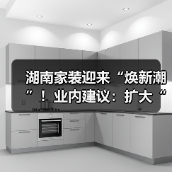 湖南家装迎来“焕新潮”！业内建议：扩大“国补”品类提升焕新效果