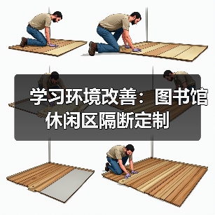 学习环境改善:图书馆休闲区隔断定制(图3) 学习环境改善:图书馆休闲区隔断定制(图3)