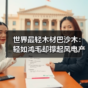 世界最轻木材巴沙木:轻如鸿毛却撑起风电产业半边天(图3) 世界最轻木材巴沙木:轻如鸿毛却撑起风电产业半边天(图3)