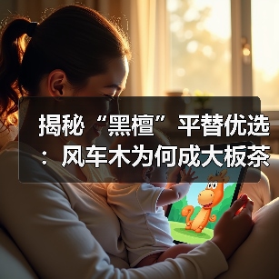 揭秘“黑檀”平替优选:风车木为何成大板茶桌高端材质新宠?(图3) 揭秘“黑檀”平替优选:风车木为何成大板茶桌高端材质新宠?(图3)