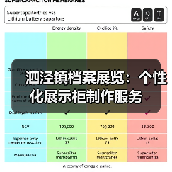 泗泾镇档案展览：个性化展示柜制作服务（图3）