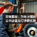 定制服务：为朱泾镇独立书店量身打造钢化玻璃书台（图3）