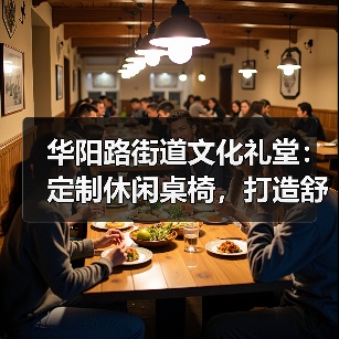 华阳路街道文化礼堂：定制休闲桌椅，打造舒适沙龙区