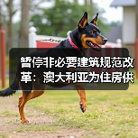 暂停非必要建筑规范改革:澳大利亚为住房供应“松绑”(图2) 暂停非必要建筑规范改革:澳大利亚为住房供应“松绑”(图2)