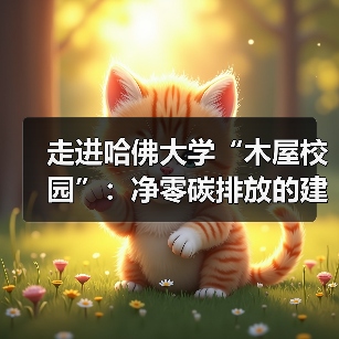 走进哈佛大学“木屋校园”:净零碳排放的建筑新范式(图1) 走进哈佛大学“木屋校园”:净零碳排放的建筑新范式(图1)