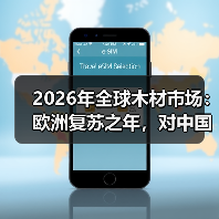 2026年全球木材市场:欧洲复苏之年,对中国持谨慎判断(图4) 2026年全球木材市场:欧洲复苏之年,对中国持谨慎判断(图4)