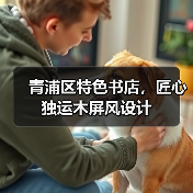 青浦区特色书店,匠心独运木屏风设计(图3) 青浦区特色书店,匠心独运木屏风设计(图3)