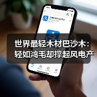 世界最轻木材巴沙木:轻如鸿毛却撑起风电产业半边天(图2) 世界最轻木材巴沙木:轻如鸿毛却撑起风电产业半边天(图2)