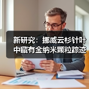 新研究:挪威云杉针叶中藏有金纳米颗粒踪迹(图3) 新研究:挪威云杉针叶中藏有金纳米颗粒踪迹(图3)