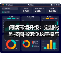 阅读环境升级:定制化科技图书馆沙龙座椅与桌子(图2) 阅读环境升级:定制化科技图书馆沙龙座椅与桌子(图2)