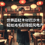 世界最轻木材巴沙木:轻如鸿毛却撑起风电产业半边天(图3) 世界最轻木材巴沙木:轻如鸿毛却撑起风电产业半边天(图3)