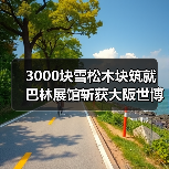 3000块雪松木块筑就 巴林展馆斩获大阪世博会设计大奖(图3) 3000块雪松木块筑就 巴林展馆斩获大阪世博会设计大奖(图3)