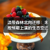 温带森林北向迁移:未按预期上演的生态变迁(图3) 温带森林北向迁移:未按预期上演的生态变迁(图3)