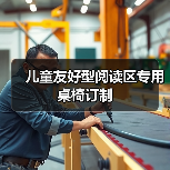 儿童友好型阅读区专用桌椅订制(图4) 儿童友好型阅读区专用桌椅订制(图4)