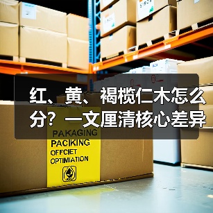红、黄、褐榄仁木怎么分?一文厘清核心差异与应用边界(图2) 红、黄、褐榄仁木怎么分?一文厘清核心差异与应用边界(图2)