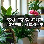 突发!三家锯木厂削减40%产量,规模相当于一整座工厂!(图4) 突发!三家锯木厂削减40%产量,规模相当于一整座工厂!(图4)