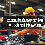 巴里旧警察局原址将建1035套预制木结构住宅(图2) 巴里旧警察局原址将建1035套预制木结构住宅(图2)