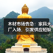 木材市场告急:家具大厂入场,引发供应短缺与价格攀升!(图3) 木材市场告急:家具大厂入场,引发供应短缺与价格攀升!(图3)