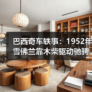 巴西奇车轶事:1952年雪佛兰靠木柴驱动驰骋半世纪(图3) 巴西奇车轶事:1952年雪佛兰靠木柴驱动驰骋半世纪(图3)