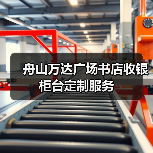 舟山万达广场书店收银柜台定制服务(图2) 舟山万达广场书店收银柜台定制服务(图2)