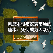 风靡木材与家装市场的唐木：凭何成为大众优选材种？（图4）