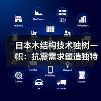 日本木结构技术独树一帜：抗震需求塑造独特框架体系（图3）