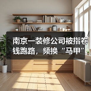 南京一装修公司被指卷钱跑路，频换“马甲”致业主维权难