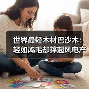 世界最轻木材巴沙木：轻如鸿毛却撑起风电产业半边天（图4）