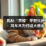 揭秘“黑檀”平替优选：风车木为何成大板茶桌高端材质新宠？（图2）