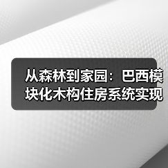 从森林到家园:巴西模块化木构住房系统实现快速低干扰建造(图3) 从森林到家园:巴西模块化木构住房系统实现快速低干扰建造(图3)