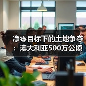 净零目标下的土地争夺:澳大利亚500万公顷农业用地面临转型压力(图1) 净零目标下的土地争夺:澳大利亚500万公顷农业用地面临转型压力(图1)