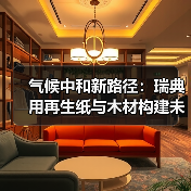 气候中和新路径：瑞典用再生纸与木材构建未来之家（图3）