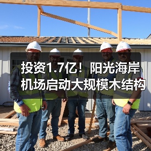 投资1.7亿!阳光海岸机场启动大规模木结构航站楼扩建(图2) 投资1.7亿!阳光海岸机场启动大规模木结构航站楼扩建(图2)