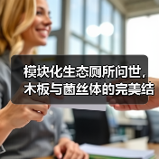 模块化生态厕所问世，木板与菌丝体的完美结合实现离网卫生处理（图2）