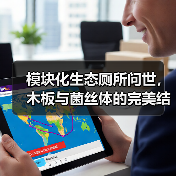 模块化生态厕所问世，木板与菌丝体的完美结合实现离网卫生处理（图4）