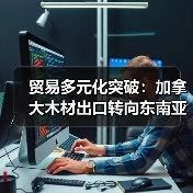 贸易多元化突破：加拿大木材出口转向东南亚，减少对美依赖（图4）