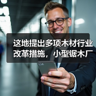 这地提出多项木材行业改革措施,小型锯木厂准入门槛调低!(图4) 这地提出多项木材行业改革措施,小型锯木厂准入门槛调低!(图4)