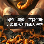 揭秘“黑檀”平替优选:风车木为何成大板茶桌高端材质新宠?(图3) 揭秘“黑檀”平替优选:风车木为何成大板茶桌高端材质新宠?(图3)