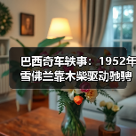 巴西奇车轶事:1952年雪佛兰靠木柴驱动驰骋半世纪(图3) 巴西奇车轶事:1952年雪佛兰靠木柴驱动驰骋半世纪(图3)